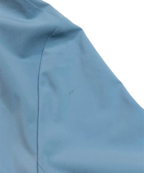 FOXEY NEWYORK（フォクシーニューヨーク）FOXEY NEWYORK (フォクシーニューヨーク) フリルフーデッドコート スカイブルー サイズ:SIZE 38の古着・服飾アイテム