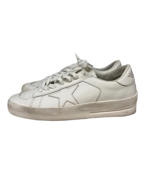 GOLDEN GOOSE（ゴールデングース）GOLDEN GOOSE (ゴールデングース) STARDAN スニーカー ホワイト サイズ:SIZE 38の古着・服飾アイテム