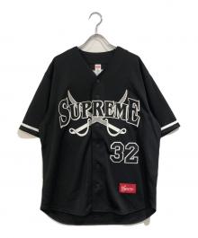 SUPREME（シュプリーム）の古着「Swords Baseball Jersey」｜ブラック