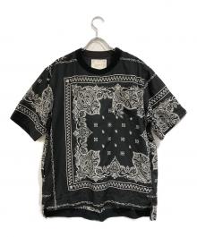 sacai（サカイ）の古着「ペイズリーシャツ」｜ブラック