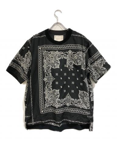 【お値下げしました】sacai ペイズリー柄プリーツバックTシャツ サイズ2 3013014865401060_01_1334w.jpeg
