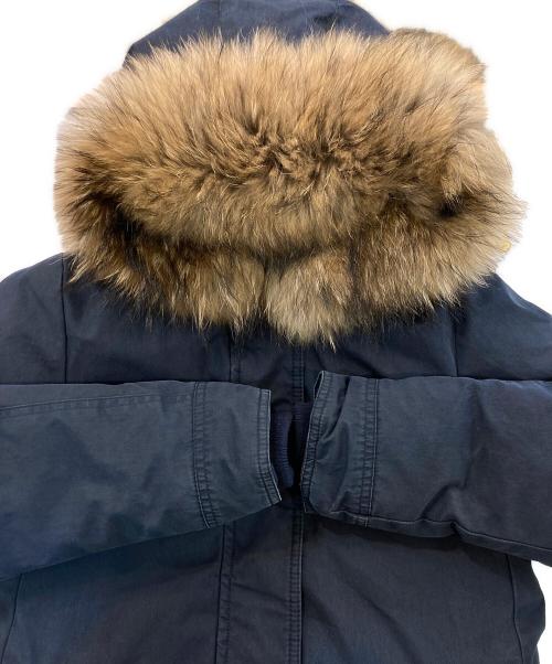 Pyrenex（ピレネックス）Pyrenex (ピレネックス) ボルドーダウンジャケット ネイビー サイズ:SIZE 36の古着・服飾アイテム