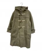 BEAUTY&YOUTHビューティーアンドユース）の古着「メルトン オーバー ダッフルコート」｜カーキ