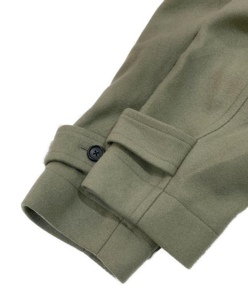 BEAUTY&YOUTH（ビューティーアンドユース）BEAUTY&YOUTH (ビューティーアンドユース) メルトン オーバー ダッフルコート カーキ サイズ:SIZE Sの古着・服飾アイテム