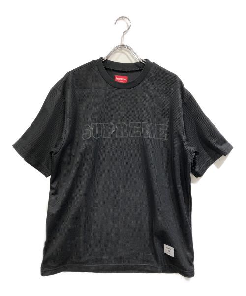 SUPREME（シュプリーム）SUPREME (シュプリーム) 20SS ダズルメッシュ半袖カットソー ブラック サイズ:SIZE Mの古着・服飾アイテム