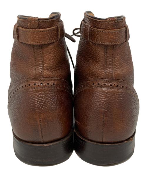 foot the coacher（フットザコーチャー）foot the coacher (フットザコーチャー) GRENSON (グレンソン) レースアップブーツ ブラウン サイズ:SIZE 8 1/2の古着・服飾アイテム