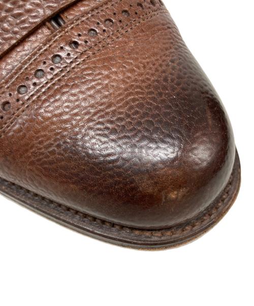 foot the coacher（フットザコーチャー）foot the coacher (フットザコーチャー) GRENSON (グレンソン) レースアップブーツ ブラウン サイズ:SIZE 8 1/2の古着・服飾アイテム