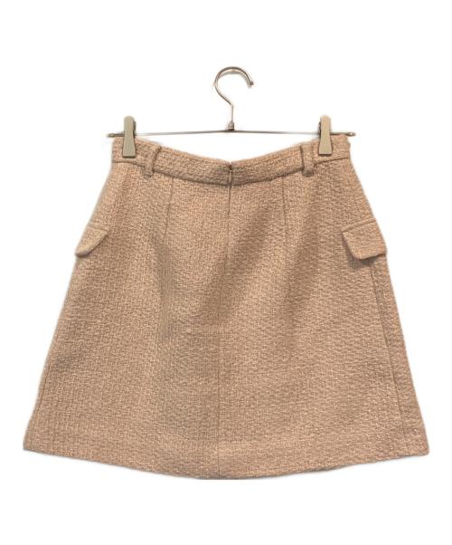 Apuweiser-riche（アプワイザーリッシェ）Apuweiser-riche (アプワイザーリッシェ) ツイードシングル釦ジャケット ピンク サイズ:SIZE 1の古着・服飾アイテム