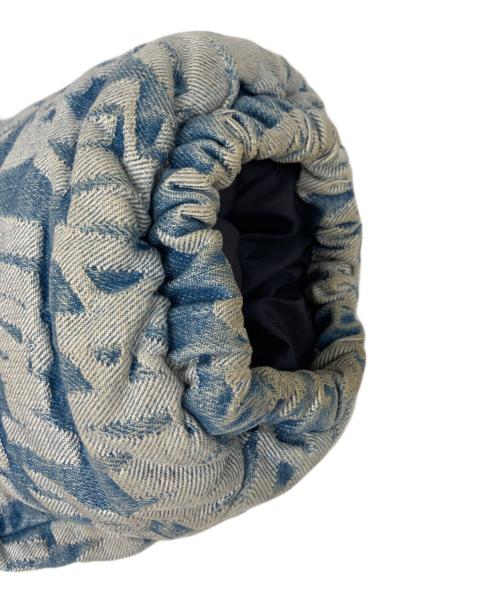 SUPREME（シュプリーム）Supreme (シュプリーム) Fat Tip Jacquard Denim Puffer Jacket インディゴ サイズ:Lの古着・服飾アイテム