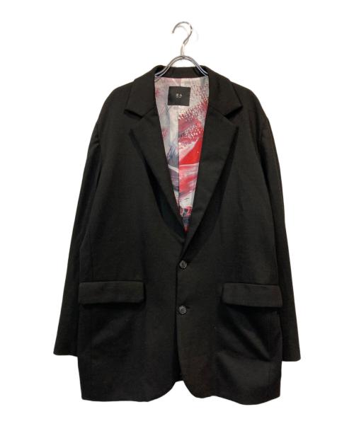 shizumi（シズミ）shizumi (シズミ) 翼の跡/テーラードジャケット ブラック サイズ:FREEの古着・服飾アイテム