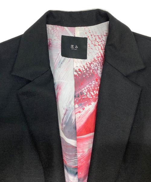 shizumi（シズミ）shizumi (シズミ) 翼の跡/テーラードジャケット ブラック サイズ:FREEの古着・服飾アイテム