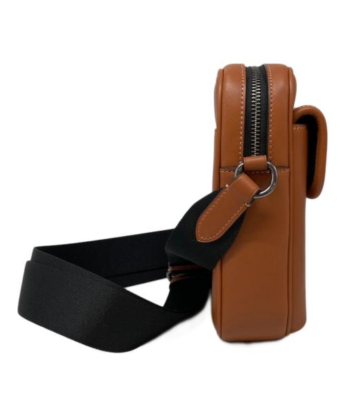 COACH（コーチ）COACH (コーチ) ターンロック クロスボディ バッグ キャメルの古着・服飾アイテム