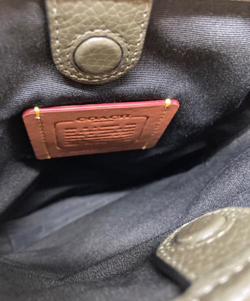 COACH（コーチ）COACH (コーチ) ランヤード クロスボディ バッグ カーキの古着・服飾アイテム