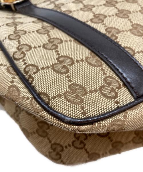 GUCCI（グッチ）GUCCI (グッチ) GGツインズトートバッグ ベージュの古着・服飾アイテム