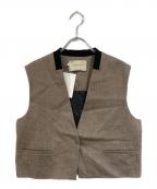 UNITED ARROWSユナイテッドアローズ）の古着「SPARK ツイル ベスト」｜ブラウン