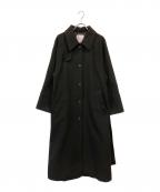 STUDIOUSステュディオス）の古着「ウエストマークベルテッドコート」｜ブラック