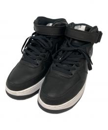 stussy×NIKE（ステューシー×ナイキ）の古着「Air Force 1 Mid "Black/Black"」｜ブラック