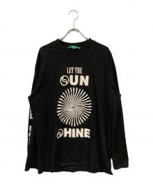 STELLA McCARTNEY（ステラマッカートニー）の古着「プリントカットソー」｜ブラック