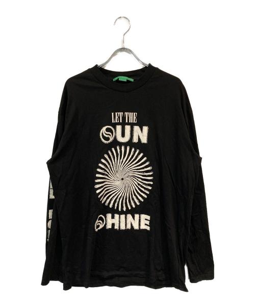 STELLA McCARTNEY（ステラマッカートニー）STELLA McCARTNEY (ステラマッカートニー) プリントカットソー ブラック サイズ:SIZE Lの古着・服飾アイテム