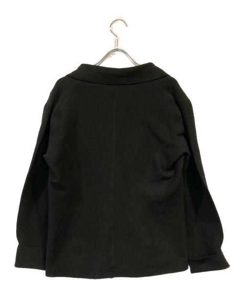 me ISSEY MIYAKE（ミーイッセイ ミヤケ）me ISSEY MIYAKE (ミーイッセイ ミヤケ) ニットテーラードジャケット ブラック サイズ:SIZE Freeの古着・服飾アイテム