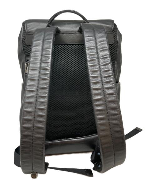 COACH（コーチ）COACH (コーチ) レザーバックパック ブラックの古着・服飾アイテム
