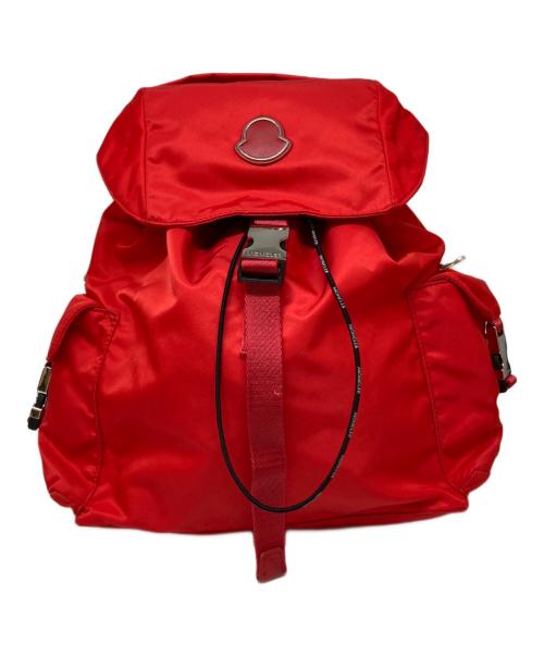 MONCLER（モンクレール）MONCLER (モンクレール) ナイロンリュック レッドの古着・服飾アイテム
