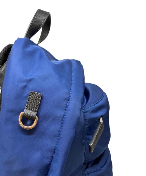 PRADA（プラダ）PRADA (プラダ) リュック ブルーの古着・服飾アイテム