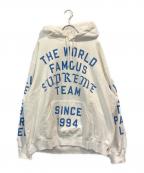 SUPREMEシュプリーム）の古着「チーム フロックド パーカー 