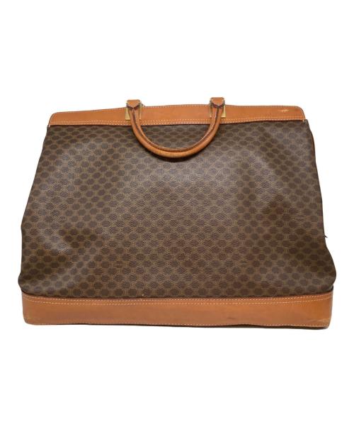 CELINE（セリーヌ）CELINE (セリーヌ) オールドマカダムボストンバッグ ブラウンの古着・服飾アイテム