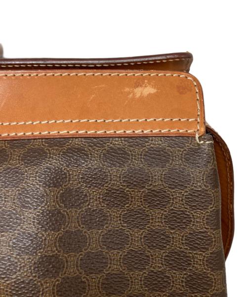 CELINE（セリーヌ）CELINE (セリーヌ) オールドマカダムボストンバッグ ブラウンの古着・服飾アイテム