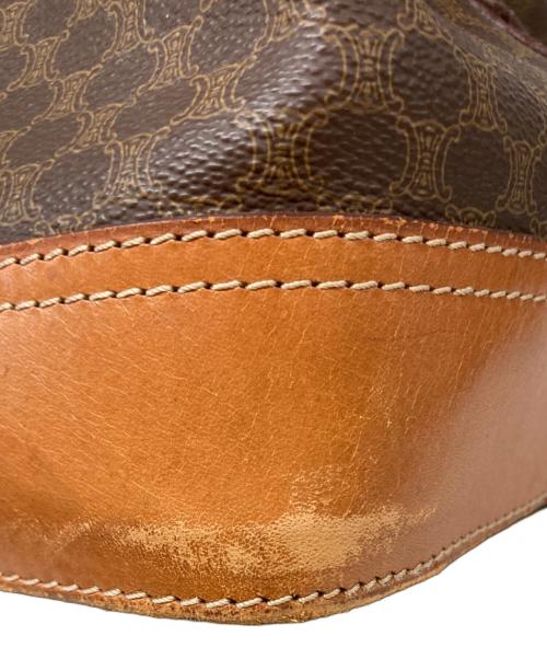 CELINE（セリーヌ）CELINE (セリーヌ) オールドマカダムボストンバッグ ブラウンの古着・服飾アイテム