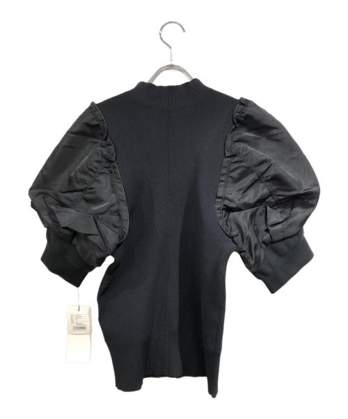 sacai（サカイ）sacai (サカイ) ブラック パネル プルオーバー ブラック サイズ:1 未使用品の古着・服飾アイテム