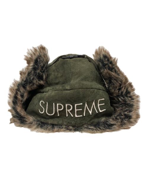 SUPREME（シュプリーム）Supreme (シュプリーム) フライトキャップ グリーンの古着・服飾アイテム