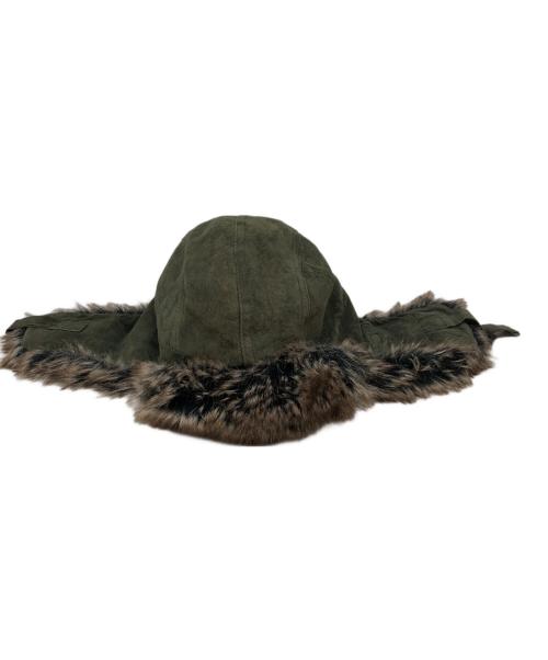 SUPREME（シュプリーム）Supreme (シュプリーム) フライトキャップ グリーンの古着・服飾アイテム