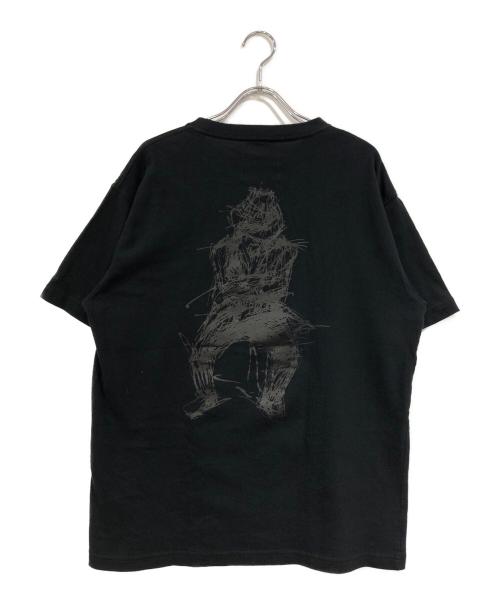 Yohji Yamamoto pour homme（ヨウジヤマモト プールオム）Yohji Yamamoto pour homme (ヨウジヤマモト プールオム) New Era (ニューエラ) PT TEE ブラック サイズ:SIZE Lの古着・服飾アイテム