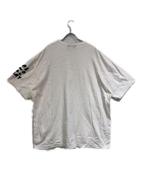 NIKE（ナイキ）NIKE (ナイキ) BLACK COMME des GARCONS (ブラックコムデギャルソン) プリントTシャツ ホワイト サイズ:SIZE Mの古着・服飾アイテム