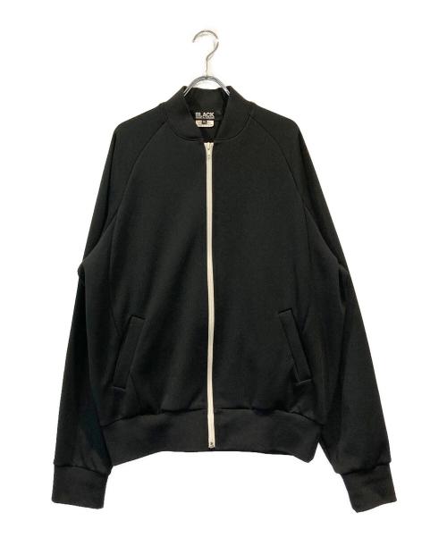 BLACK COMME des GARCONS（ブラックコムデギャルソン）BLACK COMME des GARCONS (ブラックコムデギャルソン) トラックジャケット ブラック サイズ:SIZE XLの古着・服飾アイテム