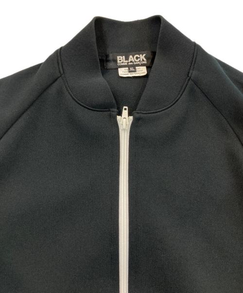 BLACK COMME des GARCONS（ブラックコムデギャルソン）BLACK COMME des GARCONS (ブラックコムデギャルソン) トラックジャケット ブラック サイズ:SIZE XLの古着・服飾アイテム