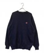 soglia×clubhausソグリア×クラブハウス）の古着「クルーネックニット」｜ネイビー