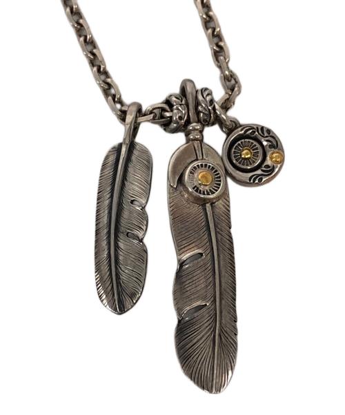 AG FACTORY（エージーファクトリー）AG FACTORY (エージーファクトリー) カスタムチェーンフェザーネックレスの古着・服飾アイテム