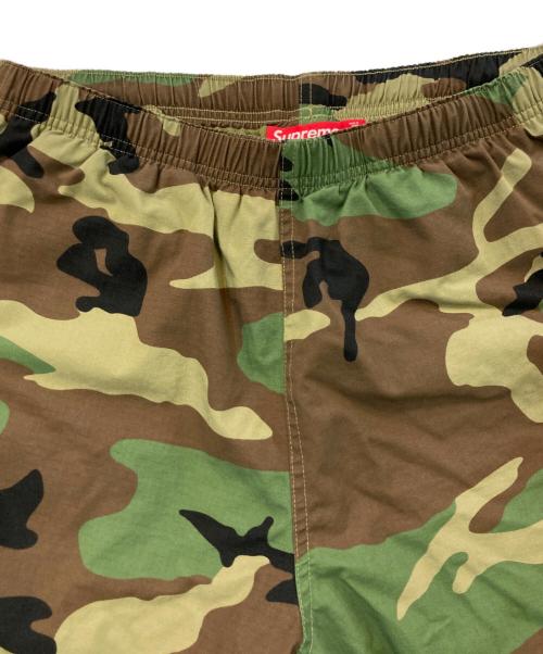 SUPREME（シュプリーム）Supreme (シュプリーム) Spellout Embroidered Ripstop Track Pant グリーン サイズ:SIZE Mの古着・服飾アイテム