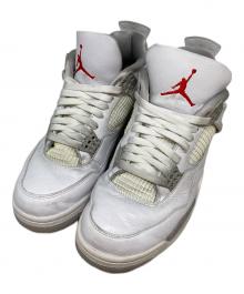 NIKE（ナイキ）の古着「エアジョーダン 4 "テックホワイト"」｜ホワイト