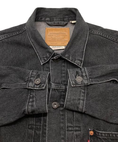 LEVI'S PReMIUM（リーバイス プレミアム）LEVI'S PReMIUM (リーバイス プレミアム) TYPE I トラッカージャケット ブラック ブラック サイズ:Lの古着・服飾アイテム