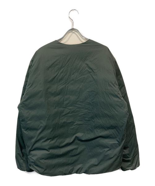 NANGA（ナンガ）NANGA (ナンガ) URBAN RESEARCH DOORS (アーバンリサーチドアーズ) 別注インナーダウンジャケット グリーン サイズ:Lの古着・服飾アイテム