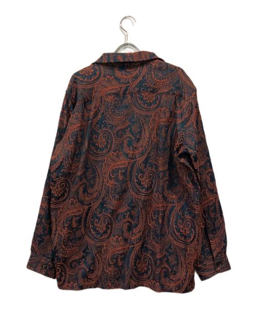 glamb（グラム）GLAMB (グラム) オープンカラーペイズリーシャツ グリーン サイズ:SIZE Sの古着・服飾アイテム