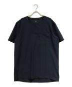 HOUDINIフーディニ）の古着「半袖Tシャツ」｜ネイビー