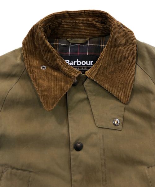 Barbour（バブアー）Barbour (バブアー) ピーチスキン ジャケット フルライニング オリーブ サイズ:SIZE 38の古着・服飾アイテム