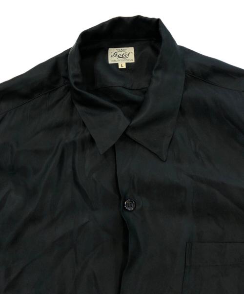 gold（ゴールド）GOLD (ゴールド) ACETATE SUKA SHIRT “SKULL” グリーン サイズ:SIZE Lの古着・服飾アイテム