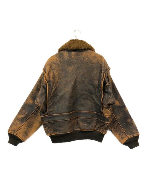AVIREX（アヴィレックス）AVIREX (アヴィレックス) G-1フライトジャケット ブラウン サイズ:SIZE XSの古着・服飾アイテム