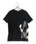MONCLER（モンクレール）の古着「ロゴプリントTシャツ」｜ブラック